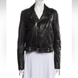 BLK DNM genuine leather jacket